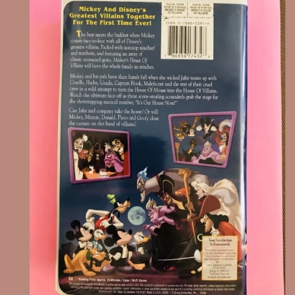 Disney’s Mickey Mouse VHS Tape - Picture 3 of 3